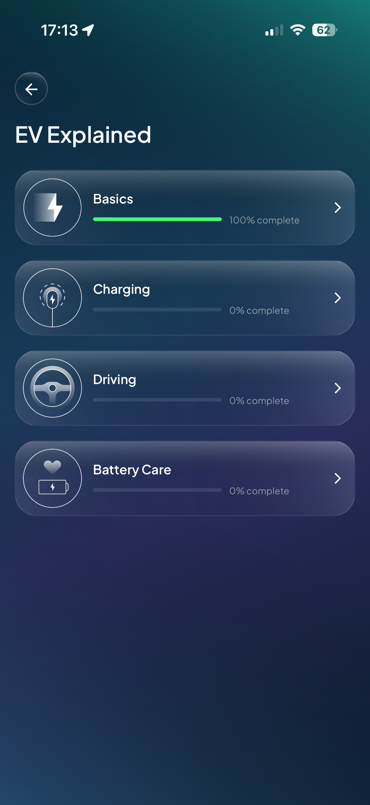 ClearWatt explained insights screen